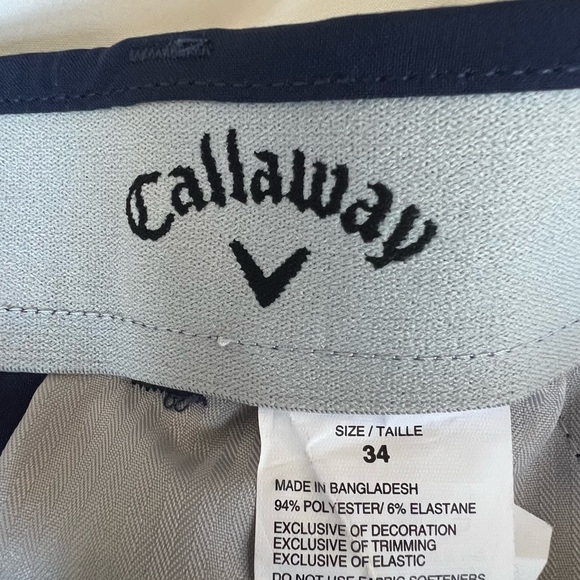 Callaway Golf Shorts - Picture 2 of 2